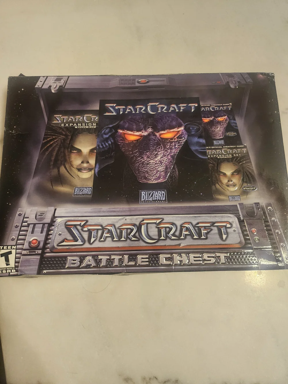 Vintage Blizzard 1998 StarCraft Battle Chest - Black Edition